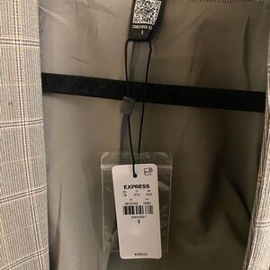 Express Plaid Blazer